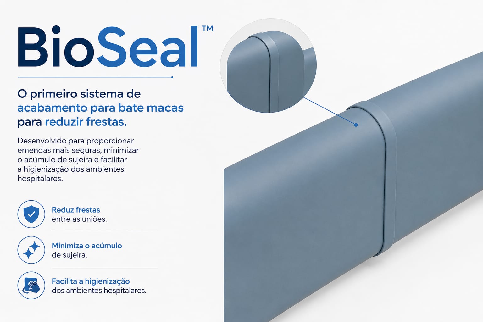 g9 bioseal acabamento emendas bate macas
