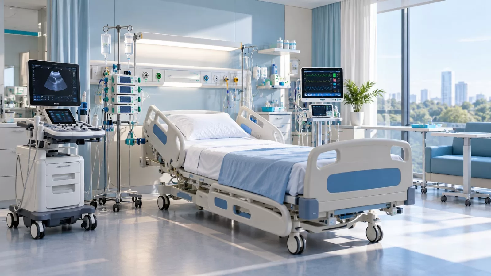 o que pode ser alugado em um hospital para reduzir investimentos em equipamentos