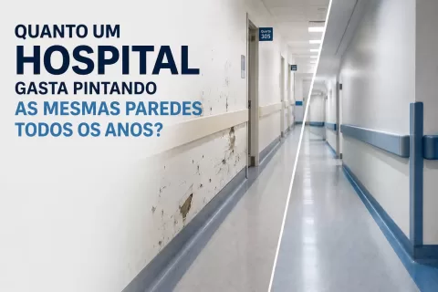 quanto um hospital gasta pintando as mesmas paredes todos os anos